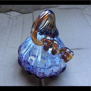 Glass pumpkin
